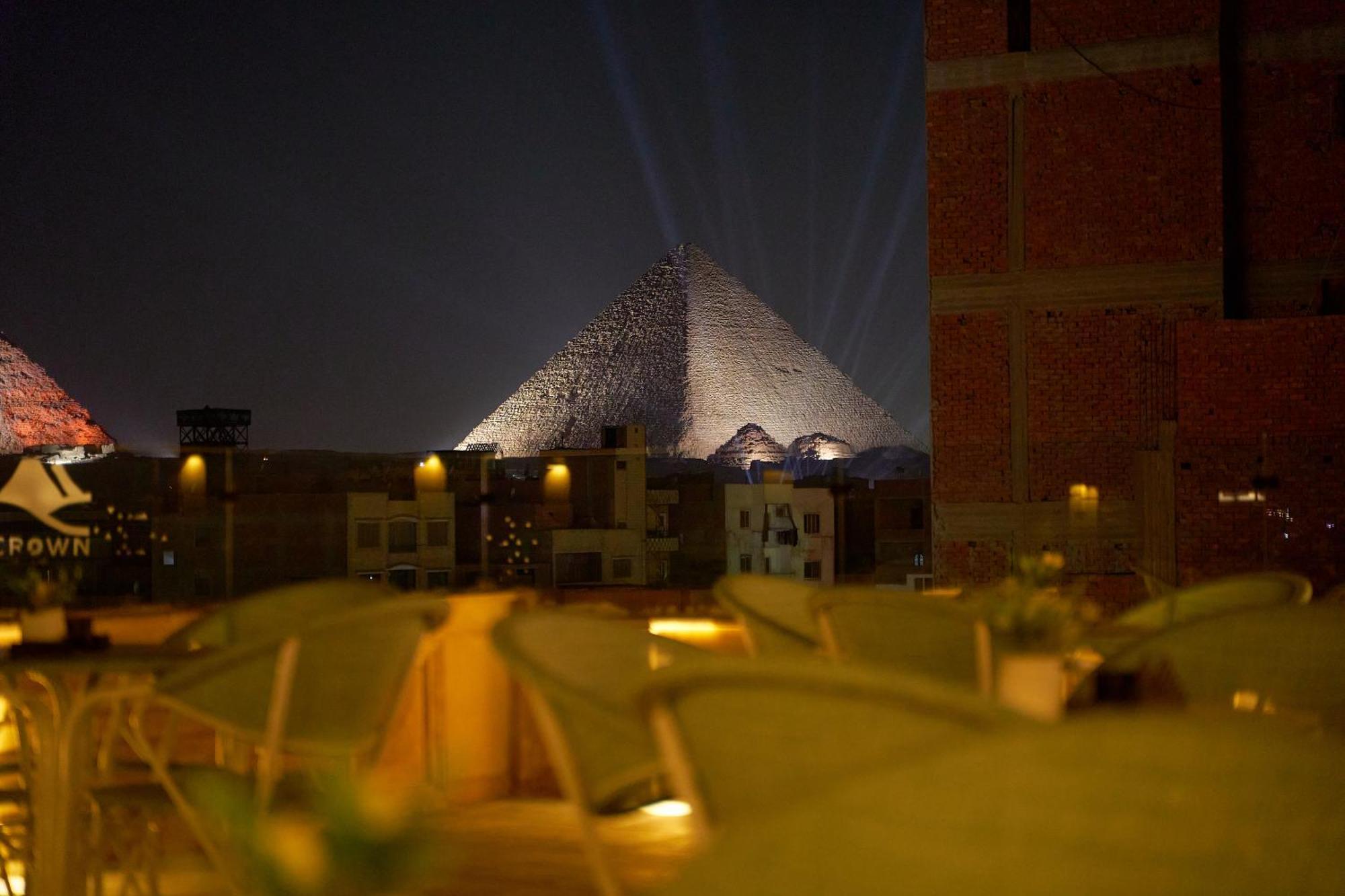 Crown Pyramids View Hotel Giza Экстерьер фото